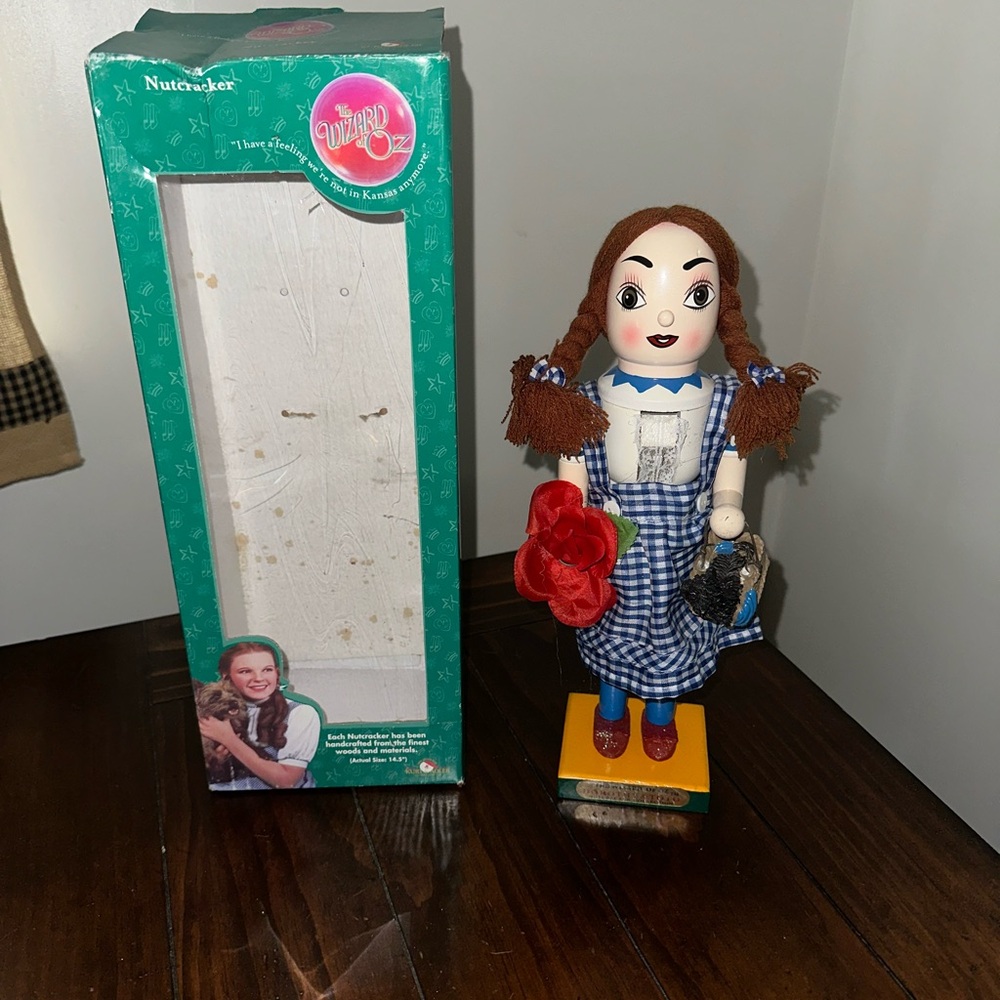 Vintage Wizard of Oz Dorothy nutcracker